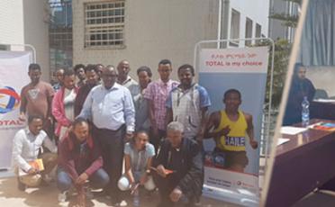 Total Ethiopia Addis Ababa petrol Station Customer Attendants training
