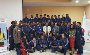Total Ethiopia organized lubricant training for Standalone TOTAL
